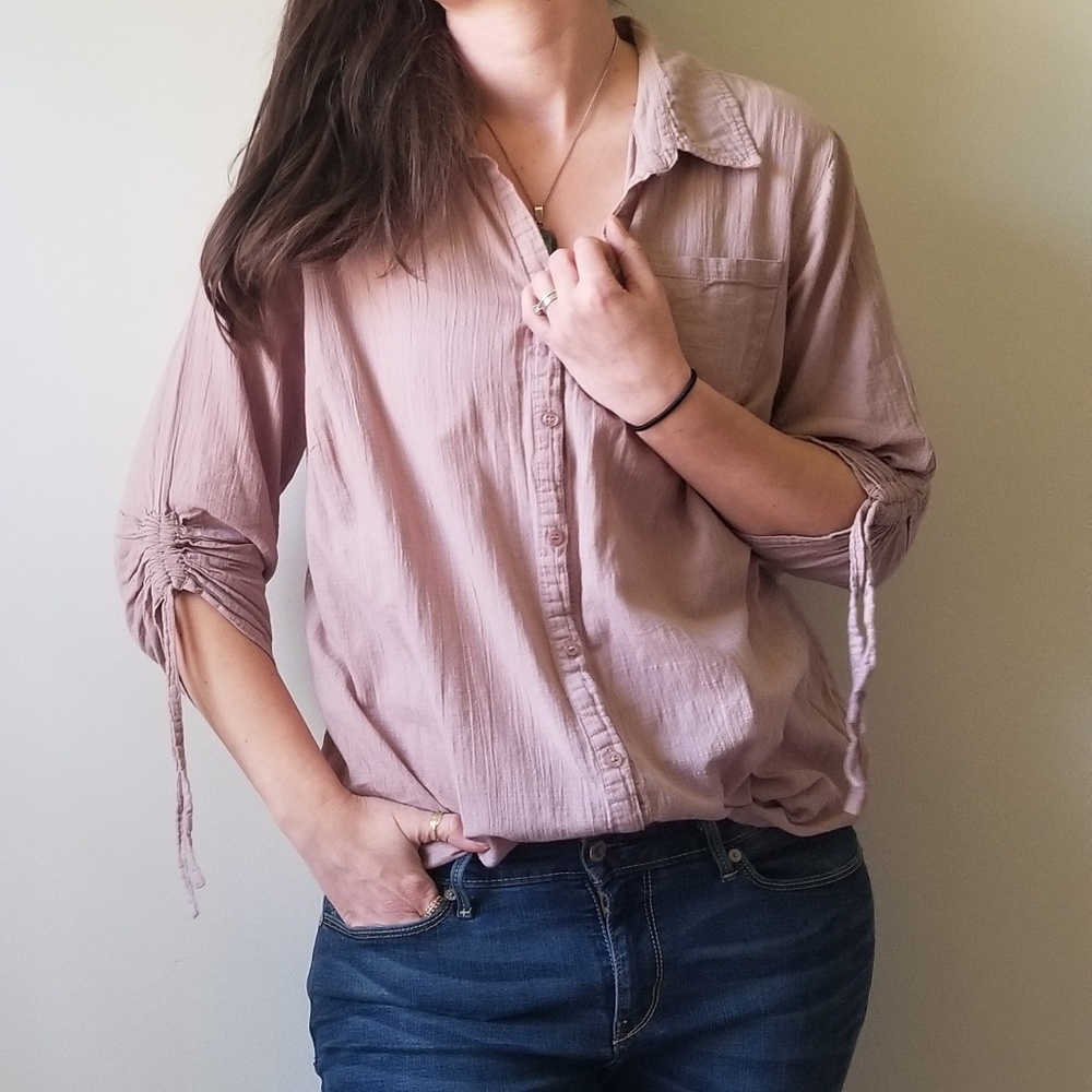 Avenue Button up blouse